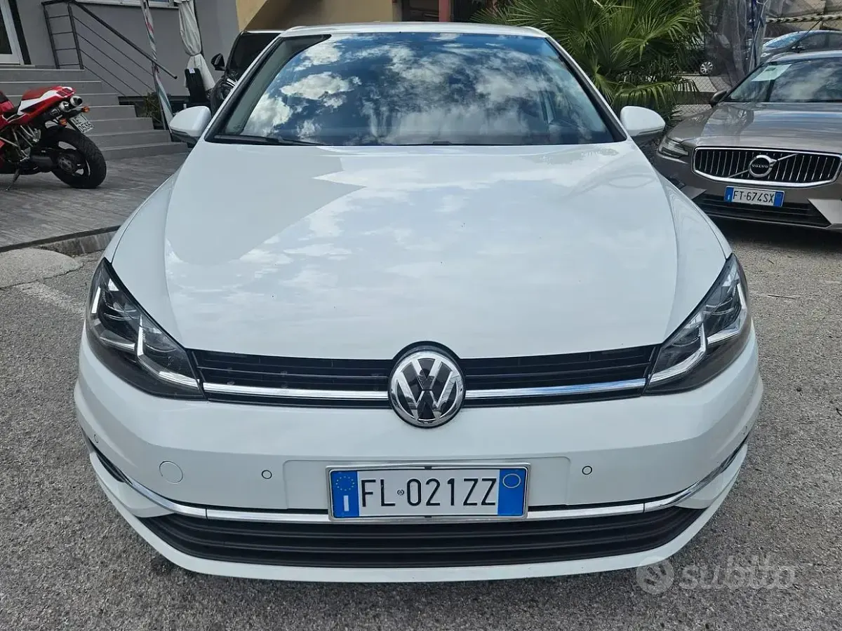 Usata VW Golf VII Executive 150 CV (110 kW) 2017 Bianco Berlina