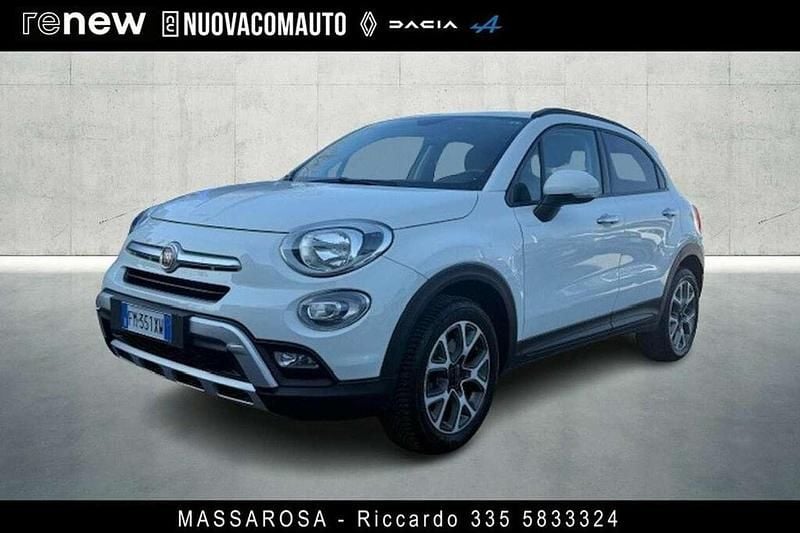 Usata Fiat 500X Cross Plus 95 CV (69 kW) 2018 Borgogna SUV