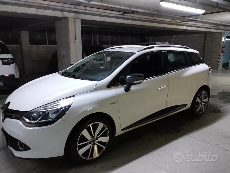 Usata Renault Clio GrandTour 75 CV (55 kW) 2014 Bianco Station wagon