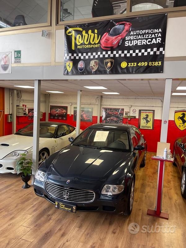 Usata Maserati Quattroporte 400 CV (294 kW) 2005 Blu Berlina