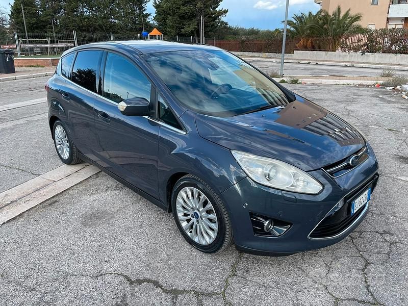 Grigio Usata 2011 Ford C-MAX Titanium Monovolume | 5200 € (Buon prezzo) - Immagine 1/4