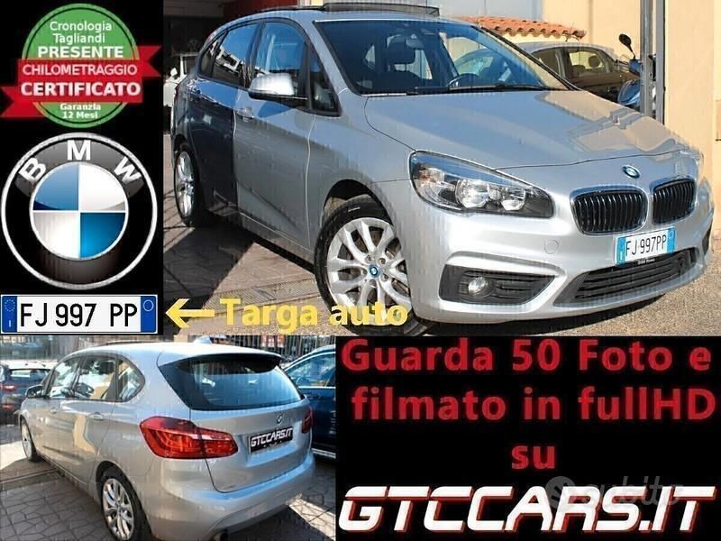 Argento Usata 2017 BMW 225 Active Tourer Advantage Monovolume | 14.900 € (Buon prezzo) - Immagine 1/2