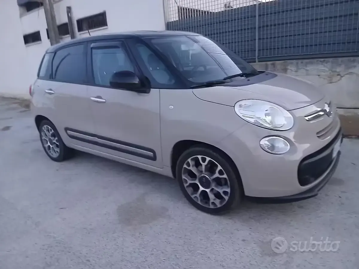 Usata Fiat 500L 85 CV (62 kW) 2014 Marrone Monovolume