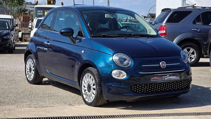 Usata Fiat 500 Lounge 95 CV (69 kW) 2018 Blu/azzurro Utilitaria