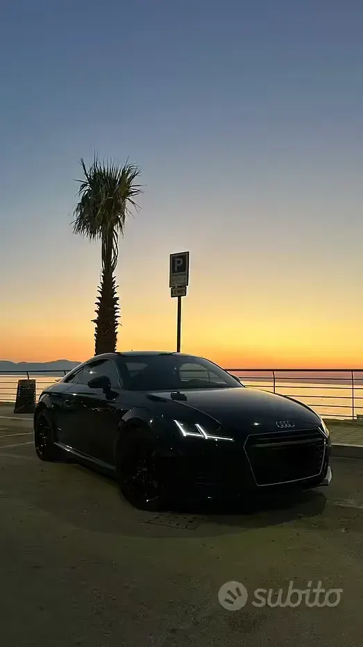 Usata Audi TT 184 CV (135 kW) 2015 Nero Coupé