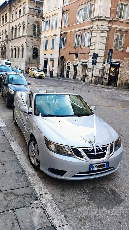 Usata Saab 9-3 Cabriolet 150 CV (110 kW) 2008 Grigio Cabrio