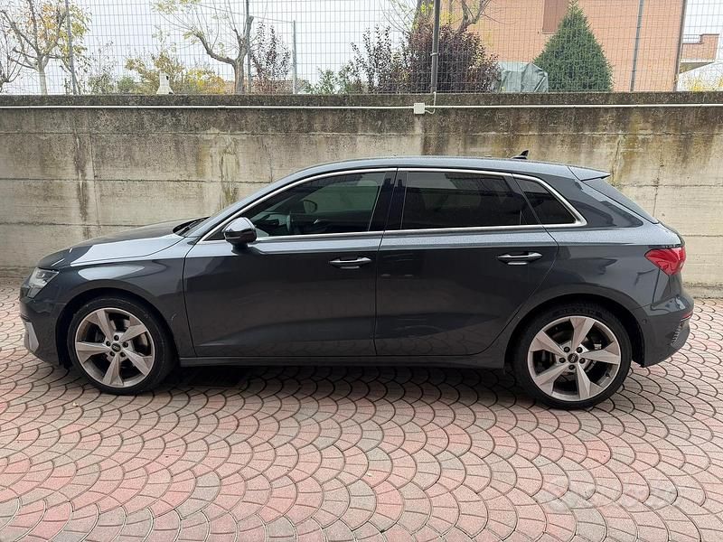 Usata Audi A3 Advanced 2021 Grigio Berlina