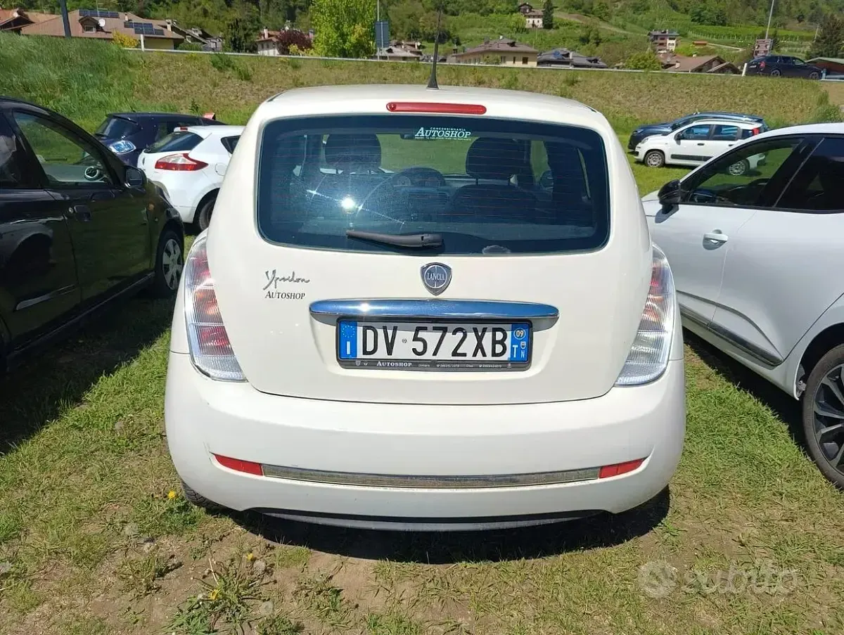 Usata Lancia Ypsilon 77 CV (56 kW) 2009 Bianco Utilitaria