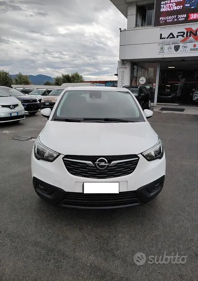 Usata Opel Crossland X Innovation 83 CV (61 kW) 2019 Bianco SUV