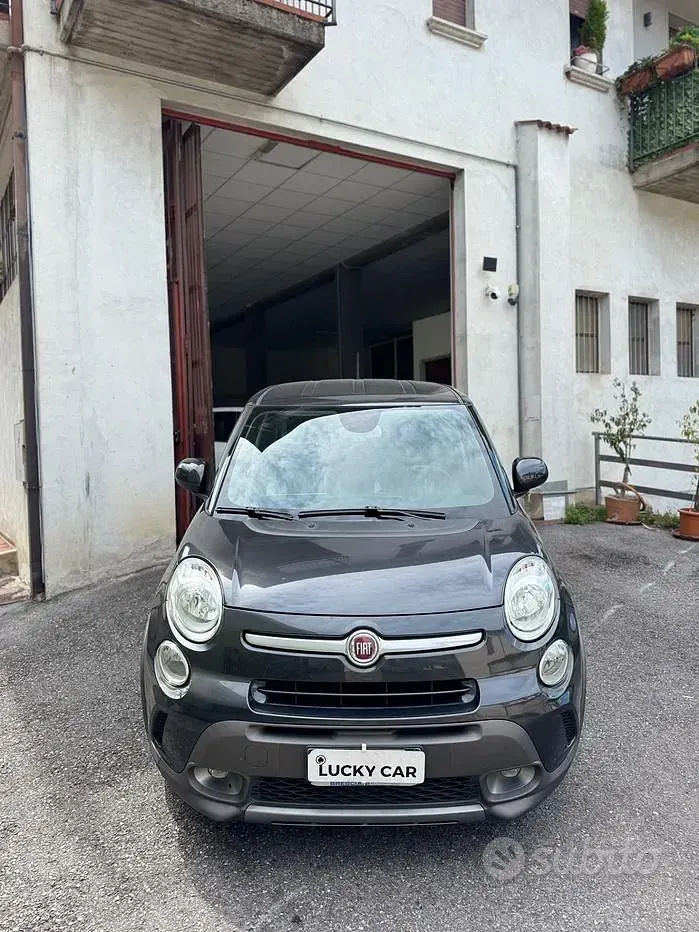 Usata Fiat 500L Trekking 84 CV (61 kW) 2013 Grigio Monovolume