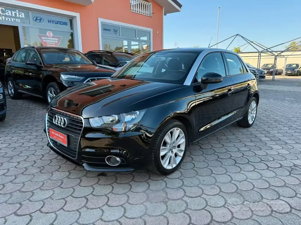 Usata Audi A1 Ambition 90 CV (66 kW) 2012 Nero Utilitaria