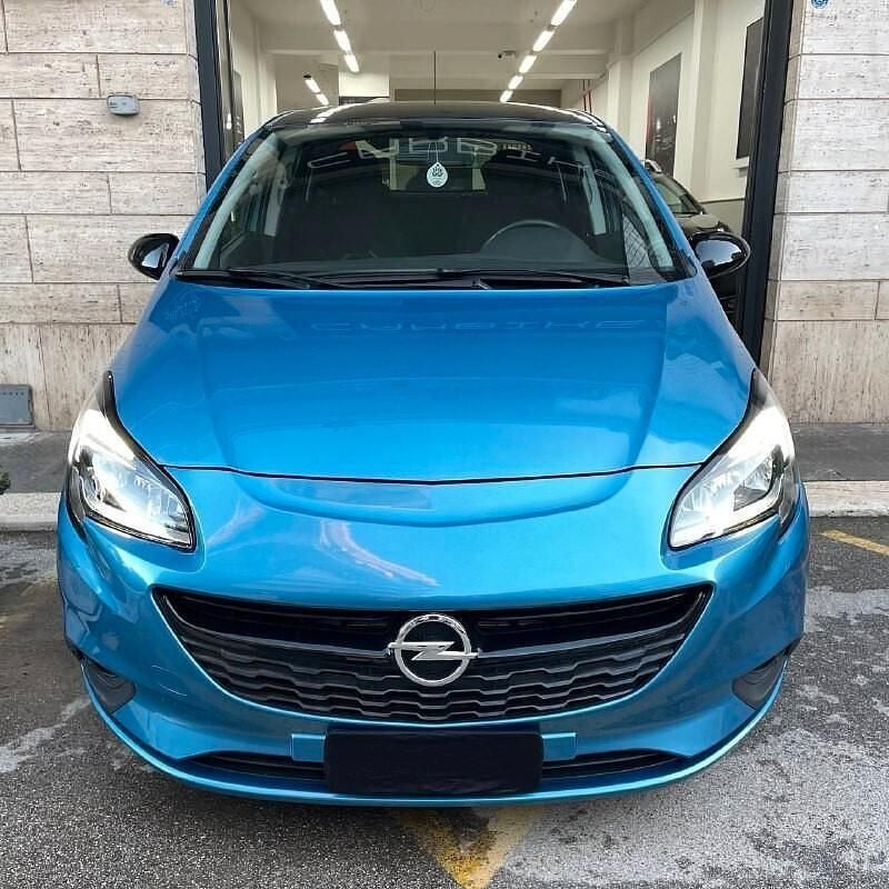 Usata Opel Corsa 95 CV (69 kW) 2017 Blu Berlina