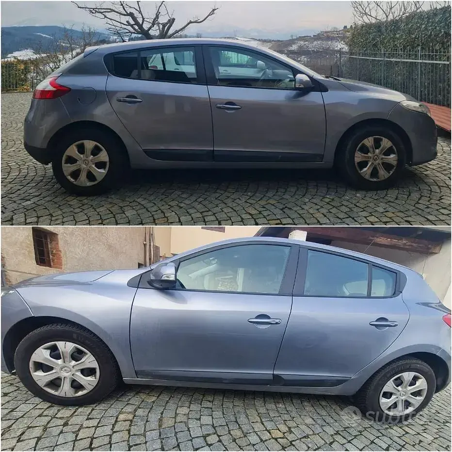 Usata Renault Mégane III 90 CV (66 kW) 2009 Grigio Berlina