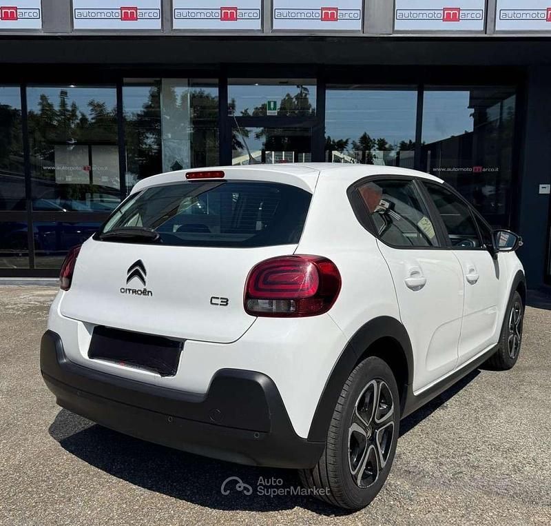 Usata Citroën C3 Feel 83 CV (61 kW) 2018 Bianco Utilitaria