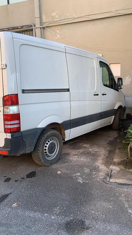 Usata Mercedes 316 163 CV (119 kW) 2011 Bianco / pastello Furgone