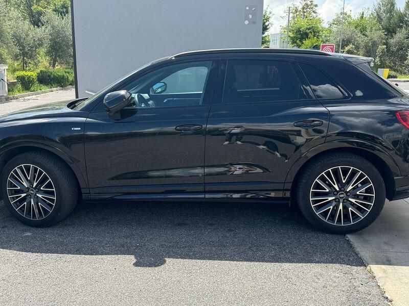 Usata Audi Q3 S-Line 150 CV (110 kW) 2022 Nero SUV