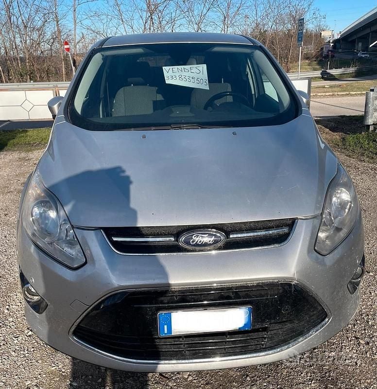 Grigio Usata 2014 Ford C-MAX Titanium Monovolume | 1800 € (Super prezzo) - Immagine 1/3