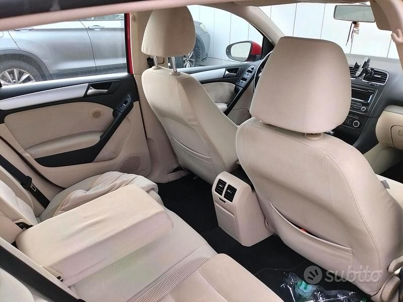 Usata VW Golf VII 140 CV (102 kW) 2012 Rosso Berlina