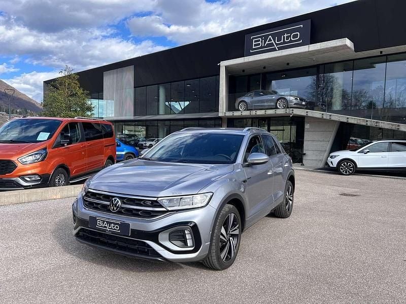 Usata VW T-Roc R-line 110 CV (80 kW) 2022 Grigio SUV