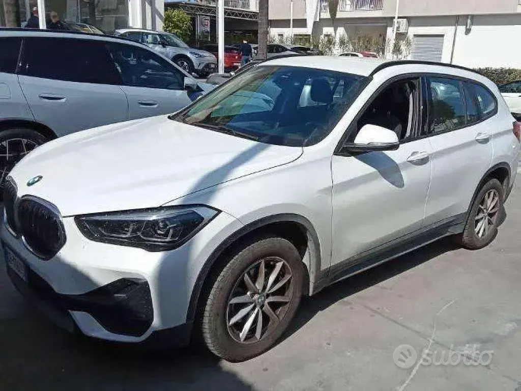 Usata BMW X1 Advantage 150 CV (110 kW) 2021 Bianco SUV