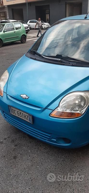 Usata Chevrolet Matiz 2006 Blu Utilitaria