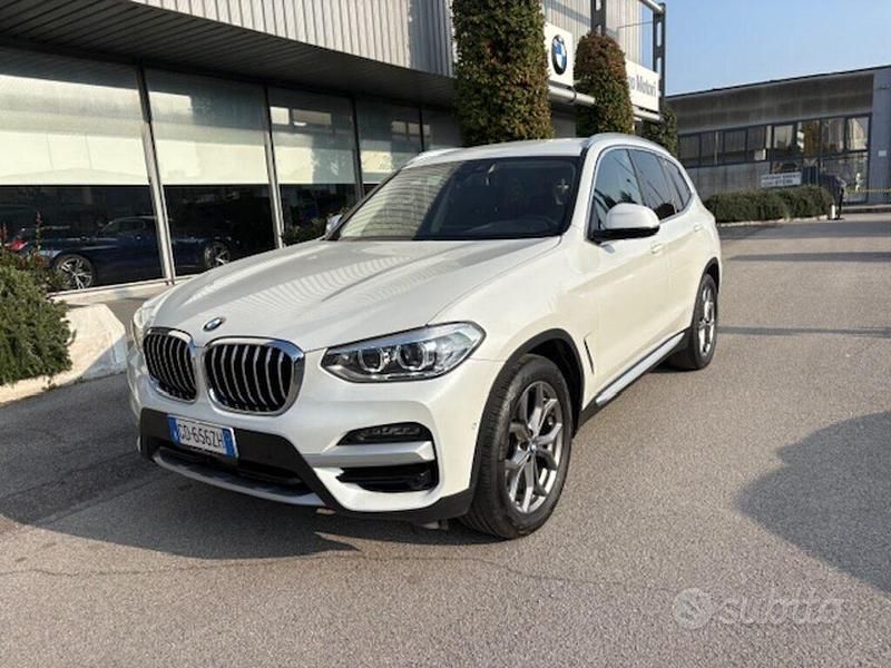 Usata BMW X3 xLine 190 CV (139 kW) 2021 Bianco SUV