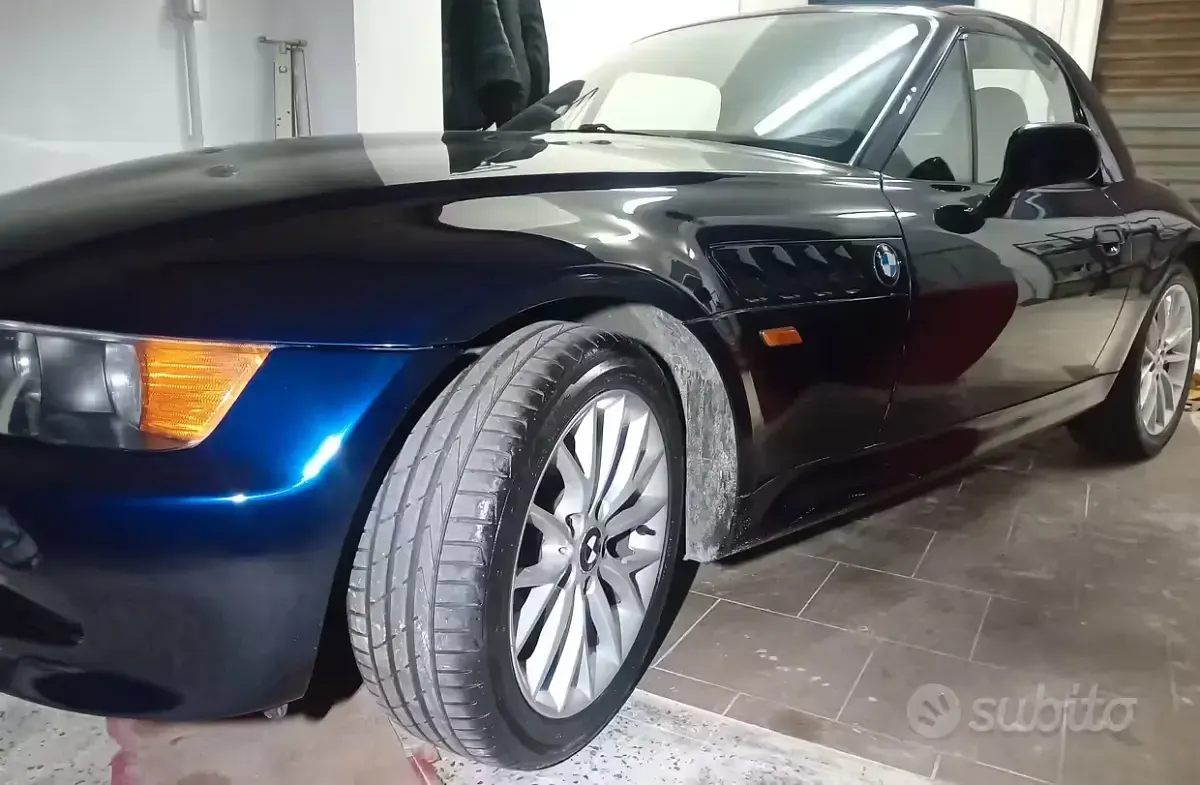 Usata BMW Z3 140 CV (102 kW) 1998 Blu Cabrio