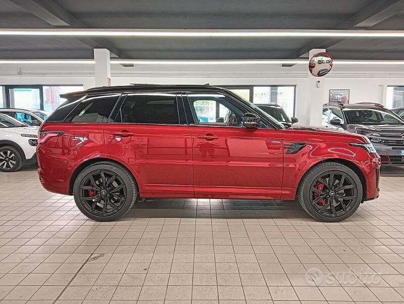 Usata Land Rover Range Rover Sport SVR 575 CV (422 kW) 2020 Rosso SUV