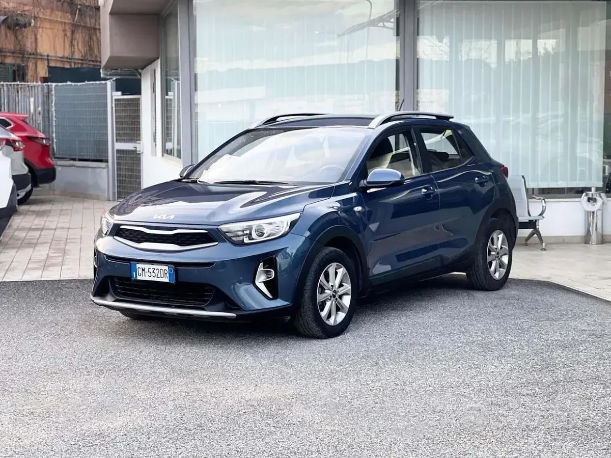 Usata Kia Stonic 82 CV (60 kW) 2022 Blu SUV