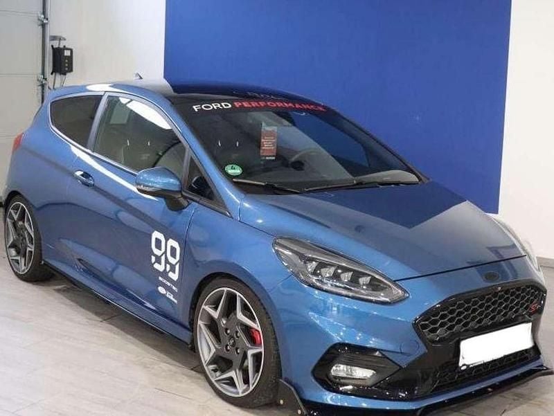 Blu/azzurro Usata 2019 Ford Fiesta Performance Edition Berlina | 17.300 € (Buon prezzo) - Immagine 1/4