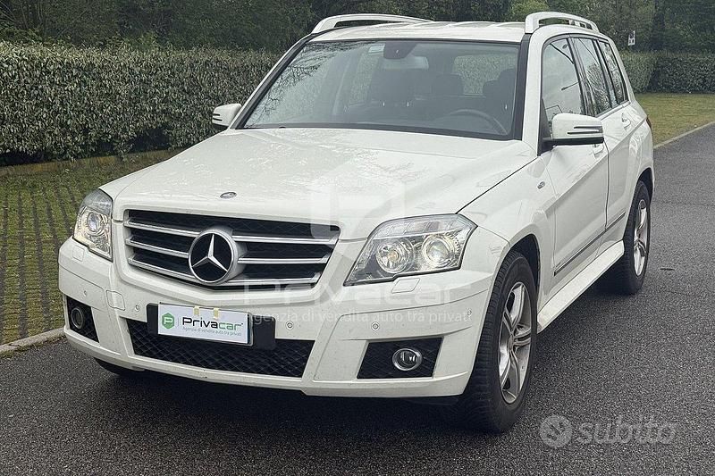 Usata Mercedes GLK220 170 CV (125 kW) 2009 Bianco SUV