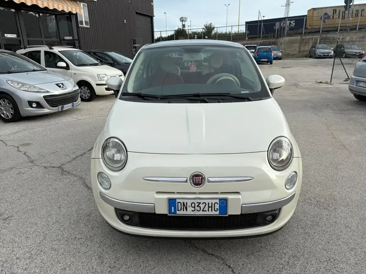 Usata Fiat 500 Lounge 75 CV (55 kW) 2009 Cabrio