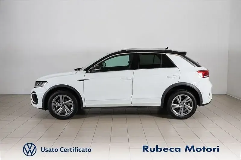 Usata VW T-Roc R-line 110 CV (80 kW) 2023 Pure white SUV