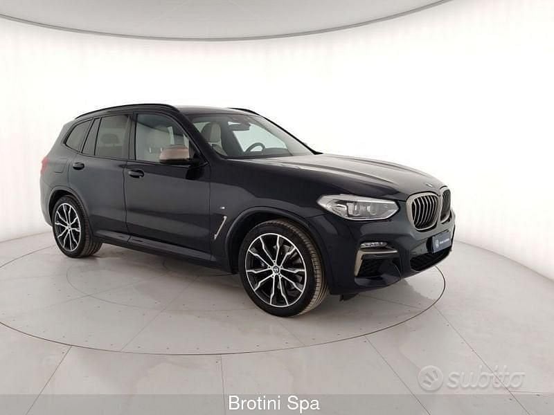 Usata BMW X3 Comfort Edition 326 CV (239 kW) 2020 Blu metallizzato SUV
