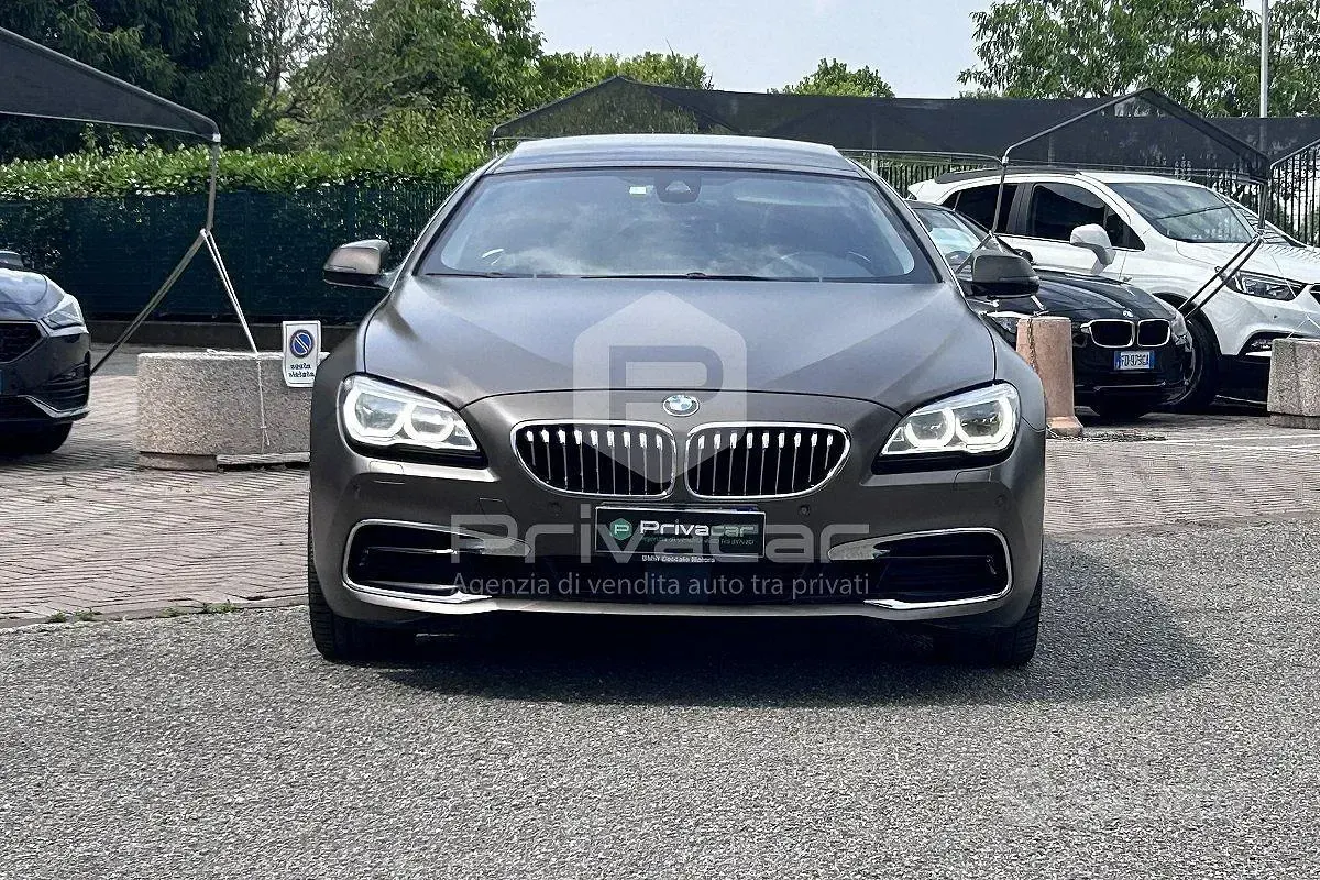 Usata BMW 640 Luxury Line 313 CV (230 kW) 2017 Giallo Coupé