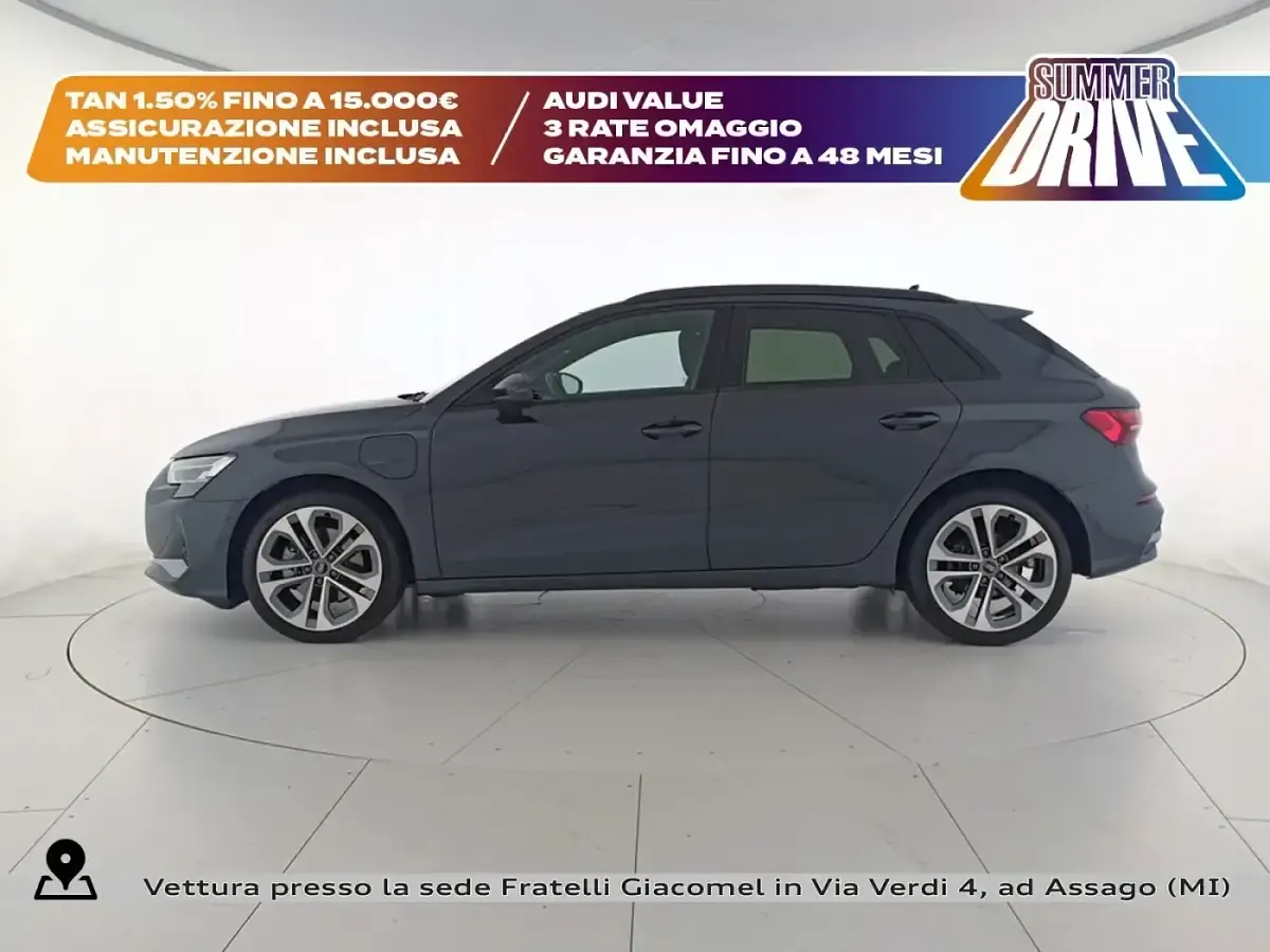 Usata Audi A3 Advanced Plus 204 CV (150 kW) 2025 Grigio manhattan metallizzato Berlina