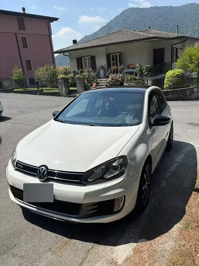 Usata VW Golf VII GTD 170 CV (125 kW) 2012 Bianco Berlina