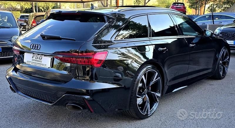 Usata Audi RS6 Premium 629 CV (462 kW) 2023 Nero Station wagon