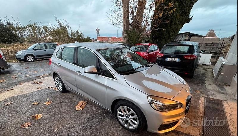 Usata BMW 218 Active Tourer Luxury Line 2017 Grigio Monovolume