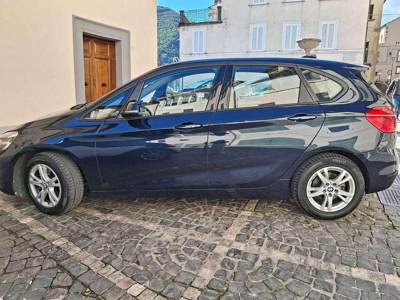 Usata BMW 216 Active Tourer 116 CV (85 kW) 2016 Blu/azzurro Monovolume
