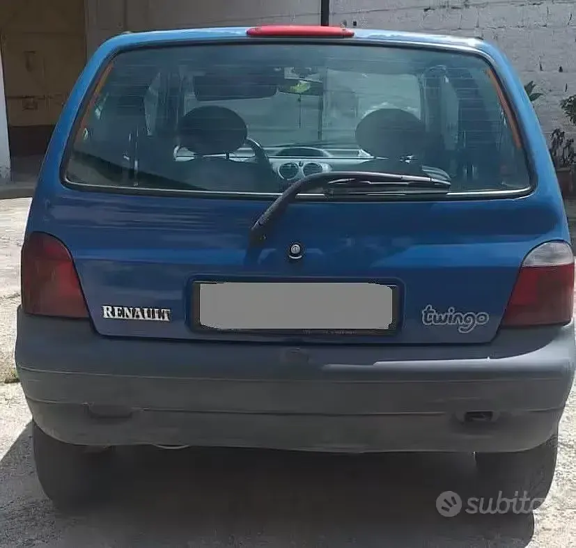 Usata Renault Twingo 1998 Blu Utilitaria