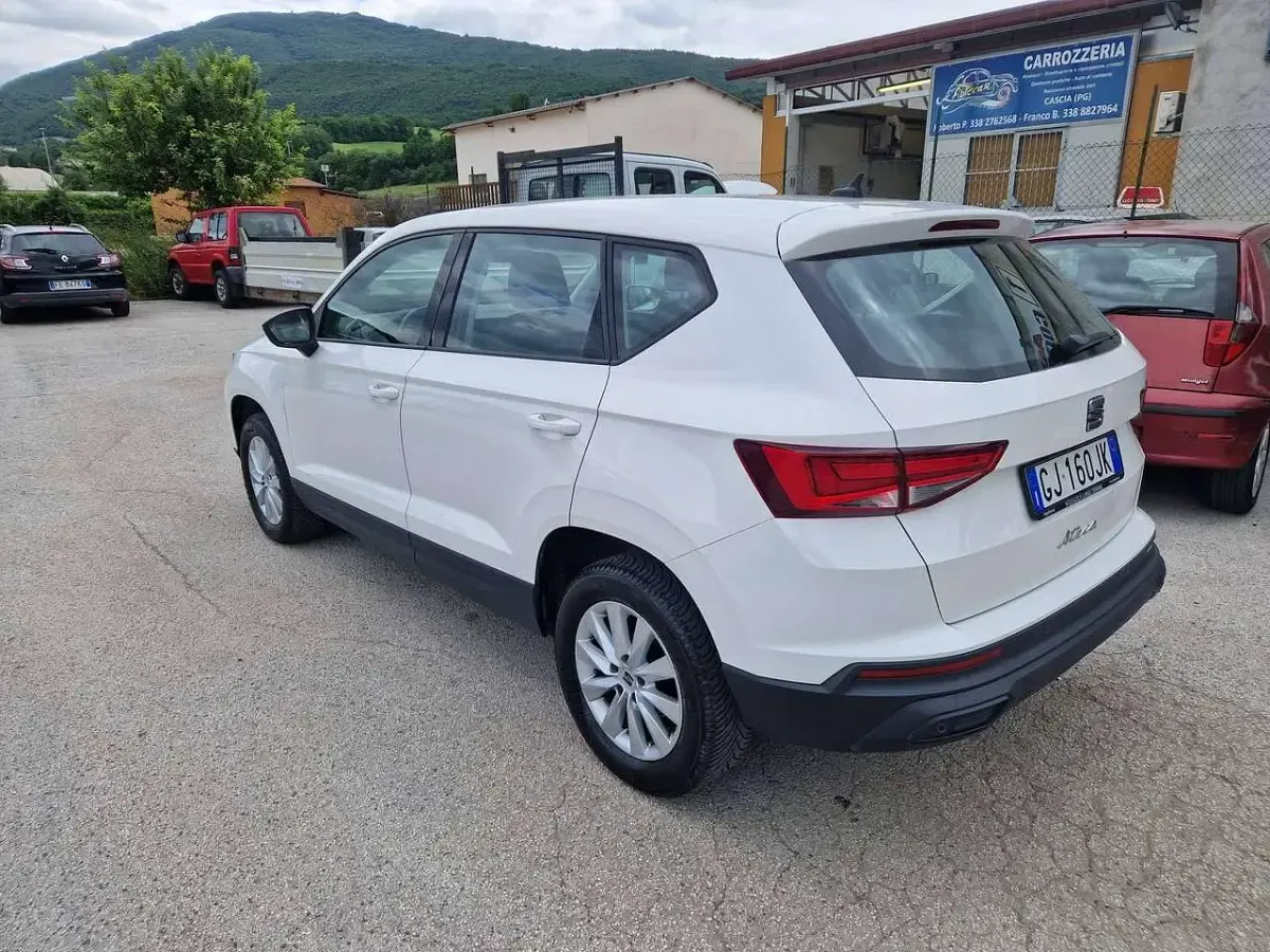 Usata Seat Ateca Reference 110 CV (80 kW) 2022 Bianco pastello SUV