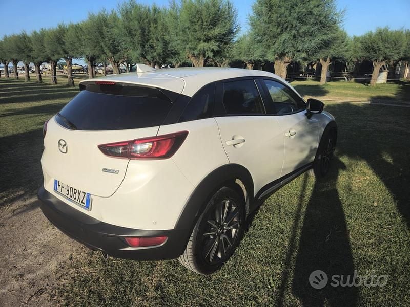 Usata Mazda CX-3 105 CV (77 kW) 2016 Bianco SUV