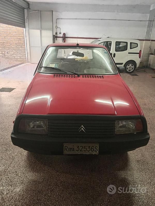 Usata Citroën Visa 34 CV (25 kW) 1987 Rosso Utilitaria