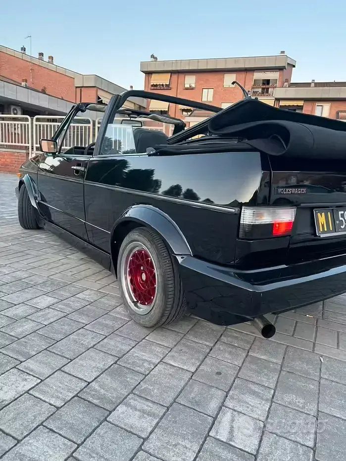 Usata VW Golf Cabriolet 69 CV (50 kW) 1980 Nero Cabrio