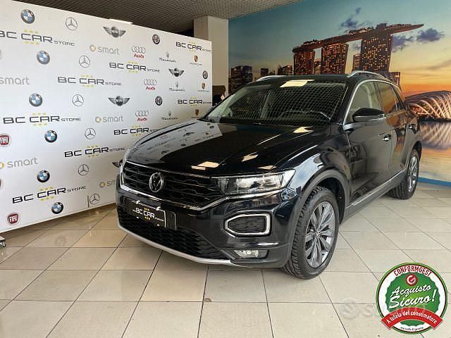 Usata VW T-Roc Style 150 CV (110 kW) 2021 Nero SUV