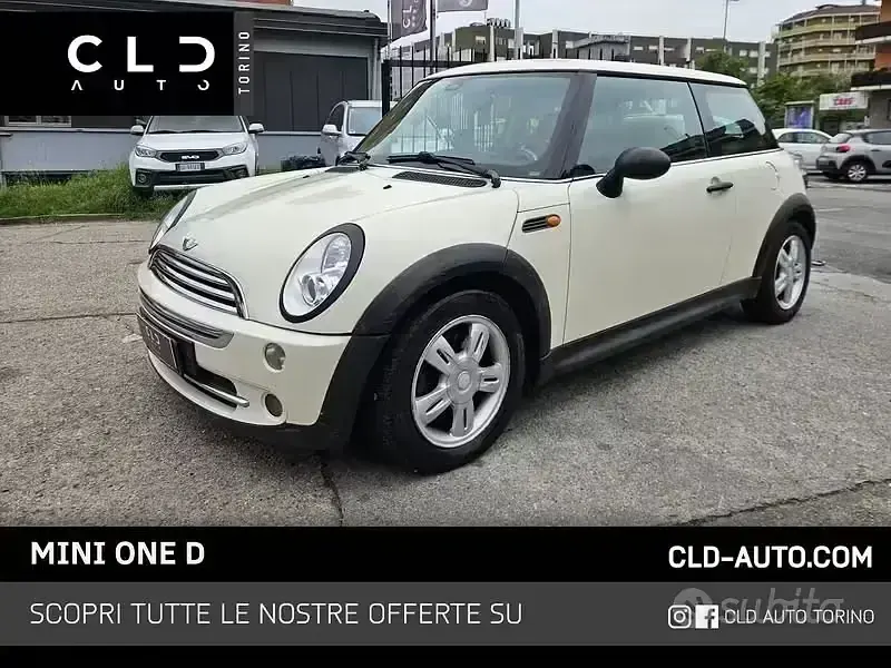 Usata Mini One D 88 CV (64 kW) 2006 Beige Utilitaria
