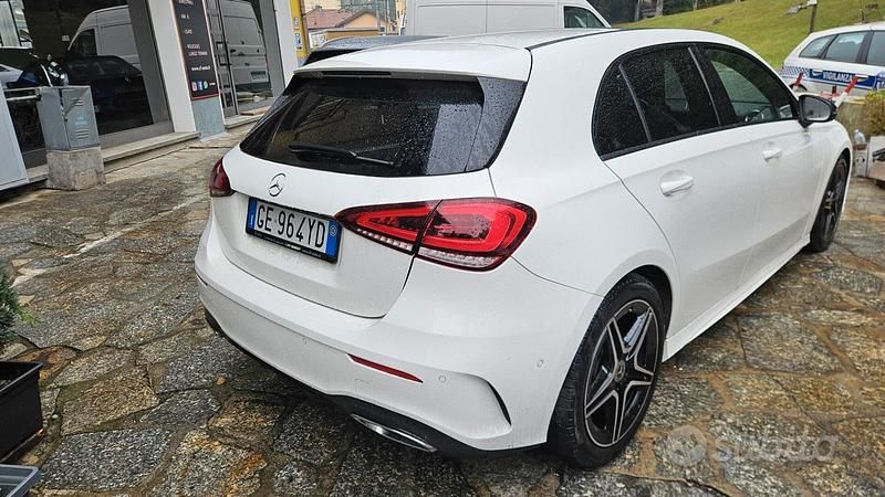 Usata Mercedes A180 Premium 136 CV (100 kW) 2020 Bianco Berlina