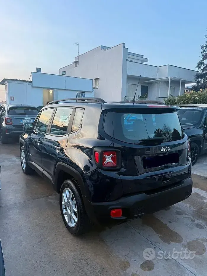 Usata Jeep Renegade Limited 140 CV (102 kW) 2019 Blu SUV