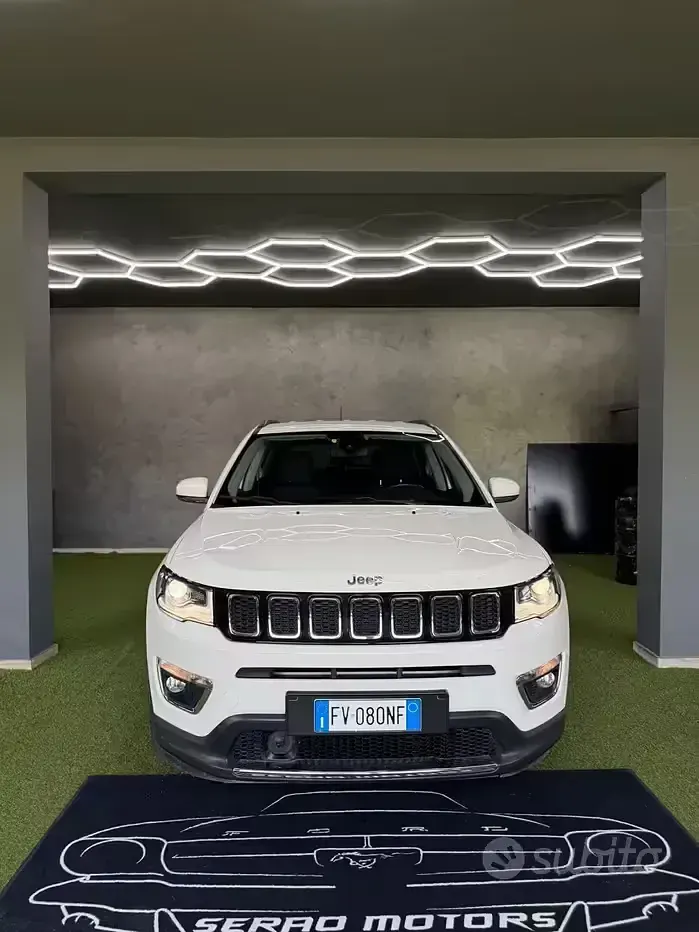 Usata Jeep Compass Limited 120 CV (88 kW) 2019 Bianco SUV